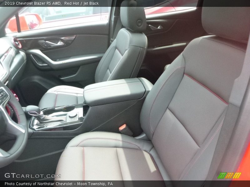 Red Hot / Jet Black 2019 Chevrolet Blazer RS AWD