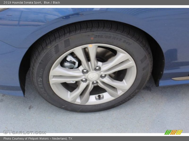 Blue / Black 2019 Hyundai Sonata Sport
