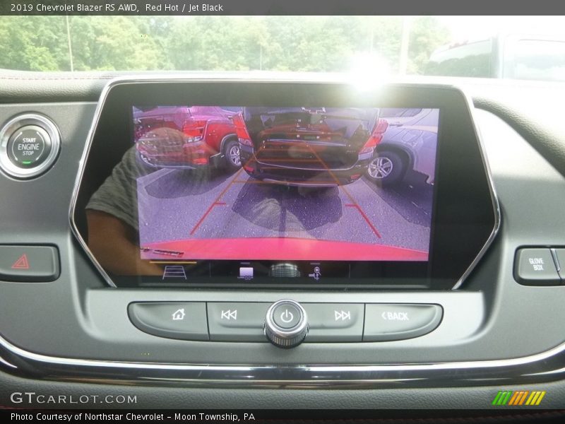 Red Hot / Jet Black 2019 Chevrolet Blazer RS AWD