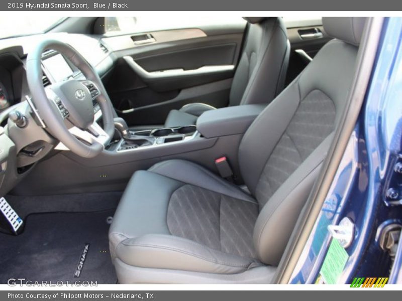 Blue / Black 2019 Hyundai Sonata Sport