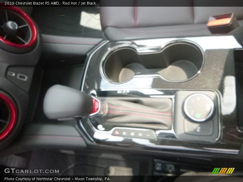 Red Hot / Jet Black 2019 Chevrolet Blazer RS AWD