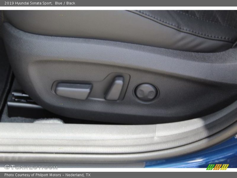 Blue / Black 2019 Hyundai Sonata Sport