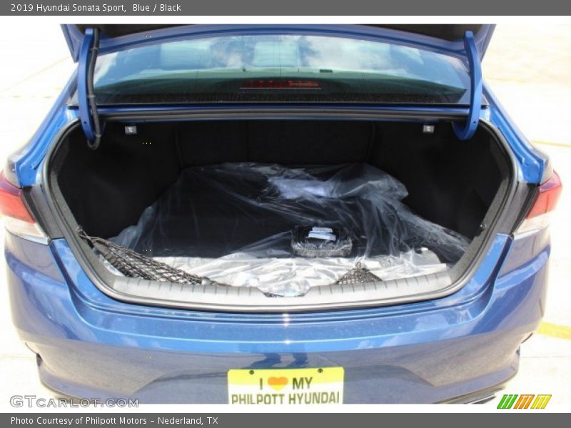 Blue / Black 2019 Hyundai Sonata Sport