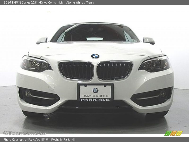 Alpine White / Terra 2016 BMW 2 Series 228i xDrive Convertible