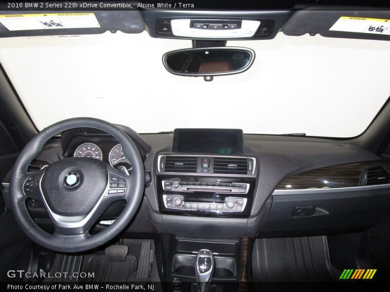 Alpine White / Terra 2016 BMW 2 Series 228i xDrive Convertible