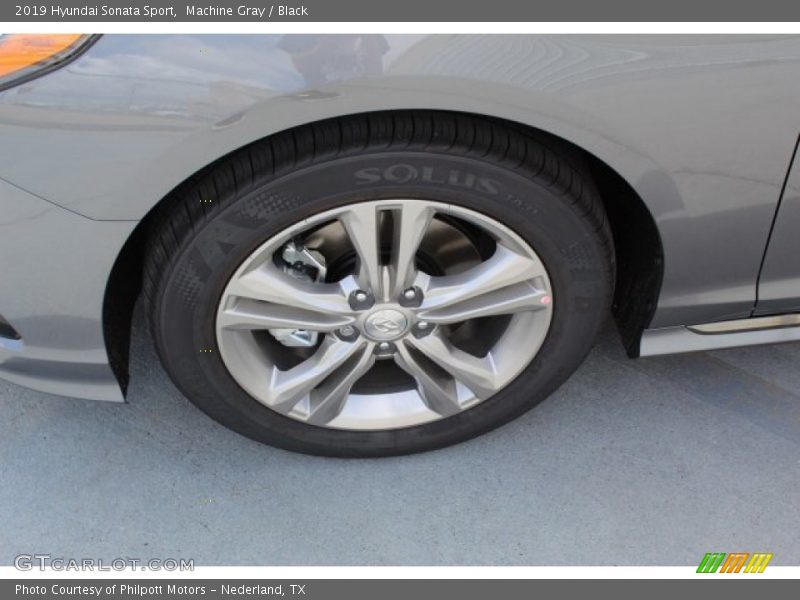 Machine Gray / Black 2019 Hyundai Sonata Sport