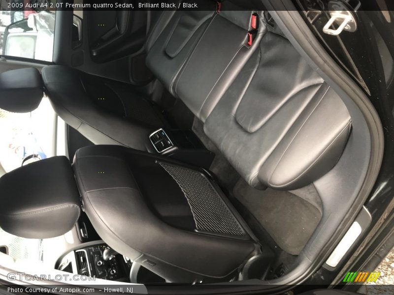 Brilliant Black / Black 2009 Audi A4 2.0T Premium quattro Sedan