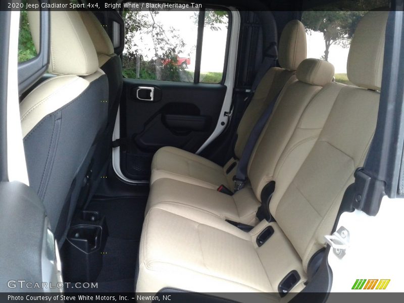 Rear Seat of 2020 Gladiator Sport 4x4