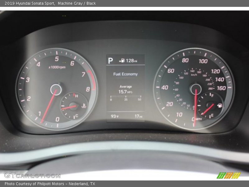 Machine Gray / Black 2019 Hyundai Sonata Sport