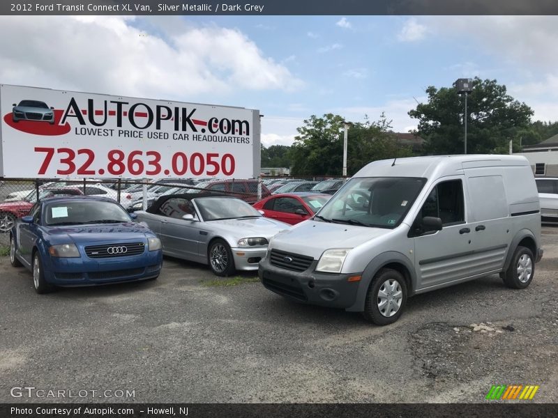 Silver Metallic / Dark Grey 2012 Ford Transit Connect XL Van