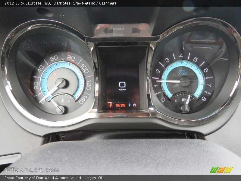 Dark Steel Gray Metallic / Cashmere 2012 Buick LaCrosse FWD