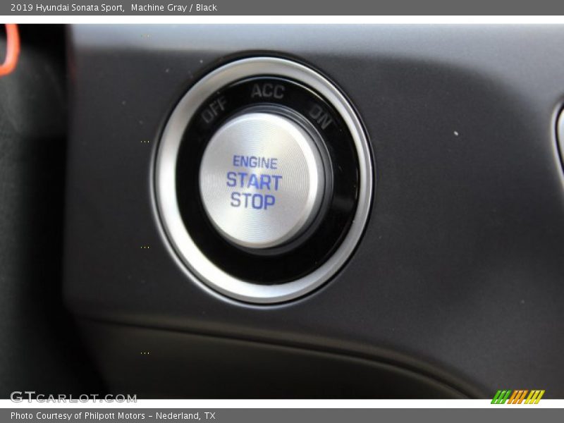 Machine Gray / Black 2019 Hyundai Sonata Sport