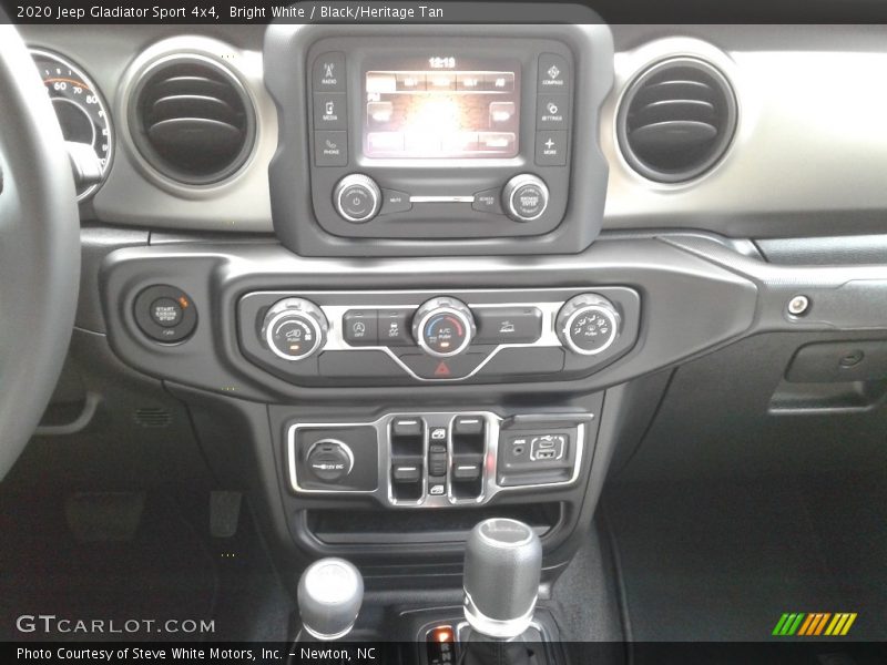 Bright White / Black/Heritage Tan 2020 Jeep Gladiator Sport 4x4