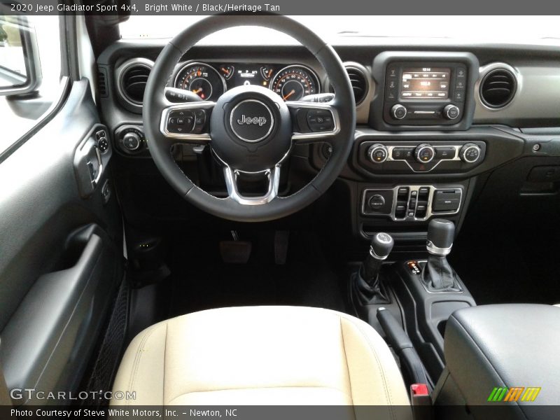 Dashboard of 2020 Gladiator Sport 4x4