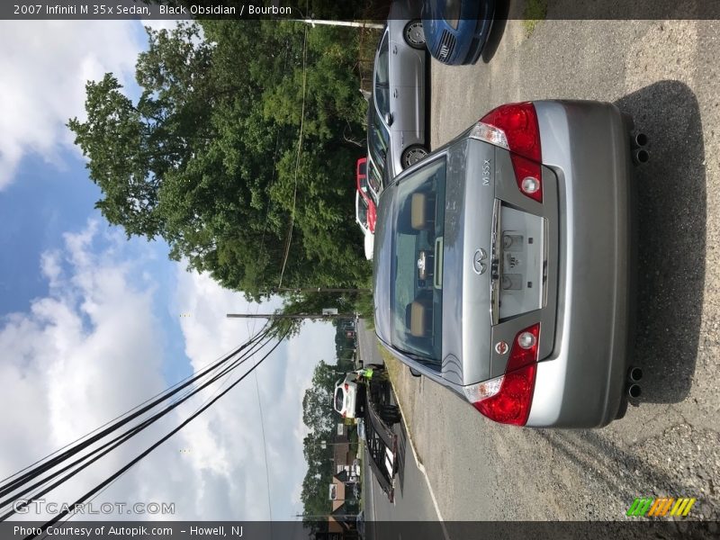 Black Obsidian / Bourbon 2007 Infiniti M 35x Sedan