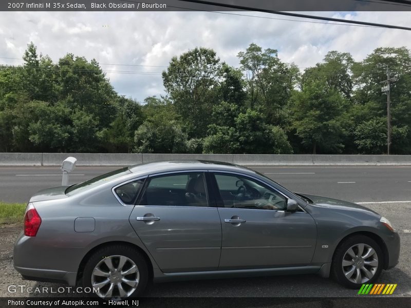 Black Obsidian / Bourbon 2007 Infiniti M 35x Sedan