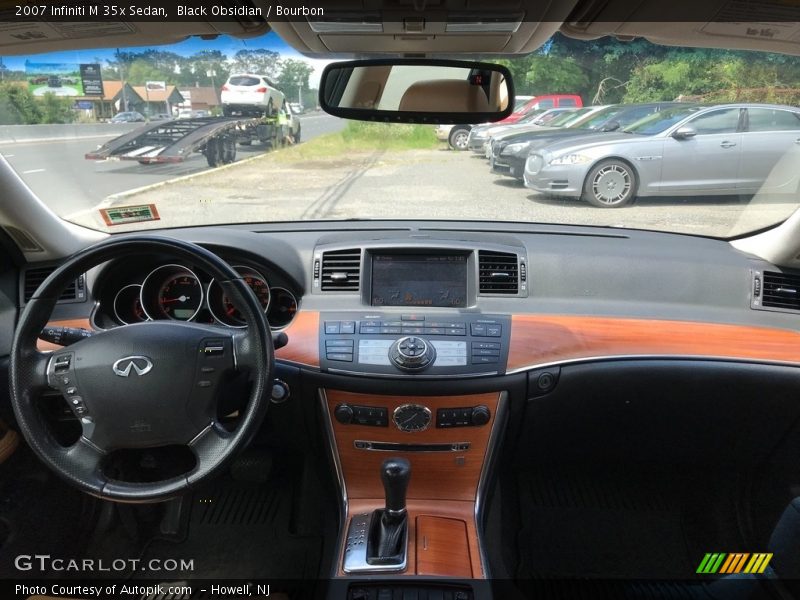 Black Obsidian / Bourbon 2007 Infiniti M 35x Sedan