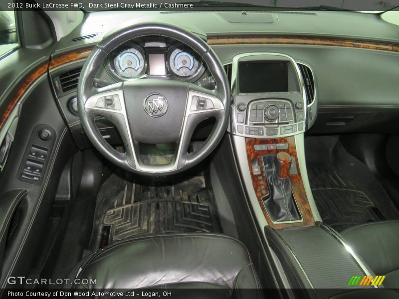 Dark Steel Gray Metallic / Cashmere 2012 Buick LaCrosse FWD