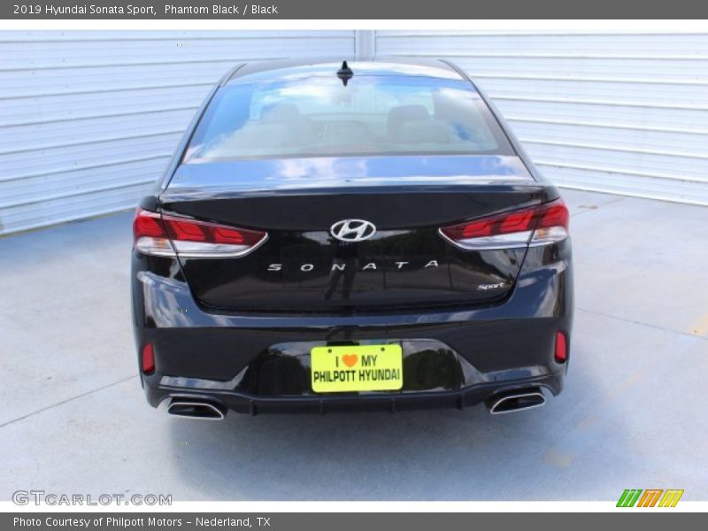 Phantom Black / Black 2019 Hyundai Sonata Sport