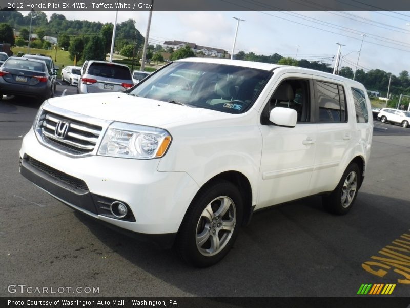 Taffeta White / Gray 2012 Honda Pilot EX 4WD