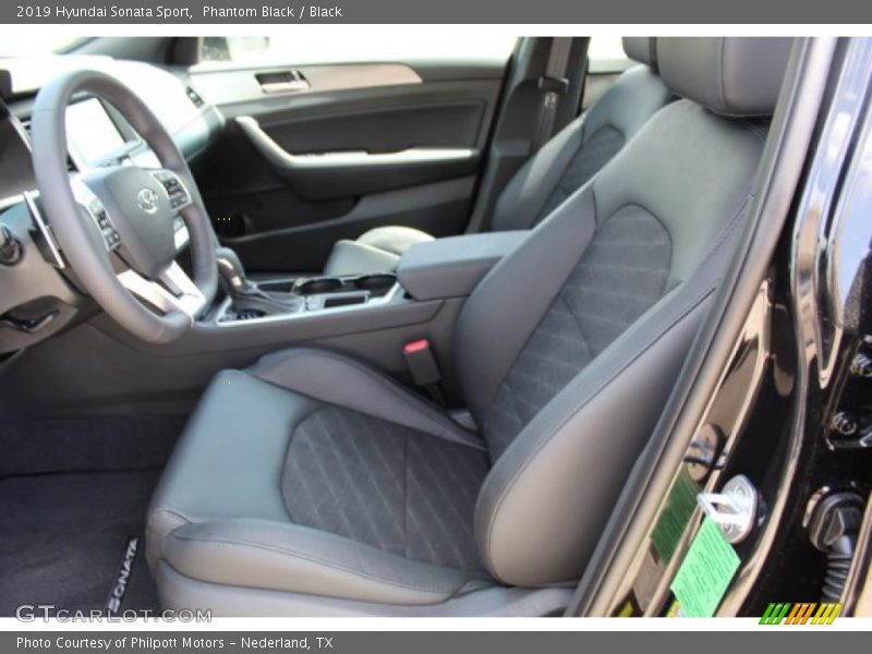 Phantom Black / Black 2019 Hyundai Sonata Sport