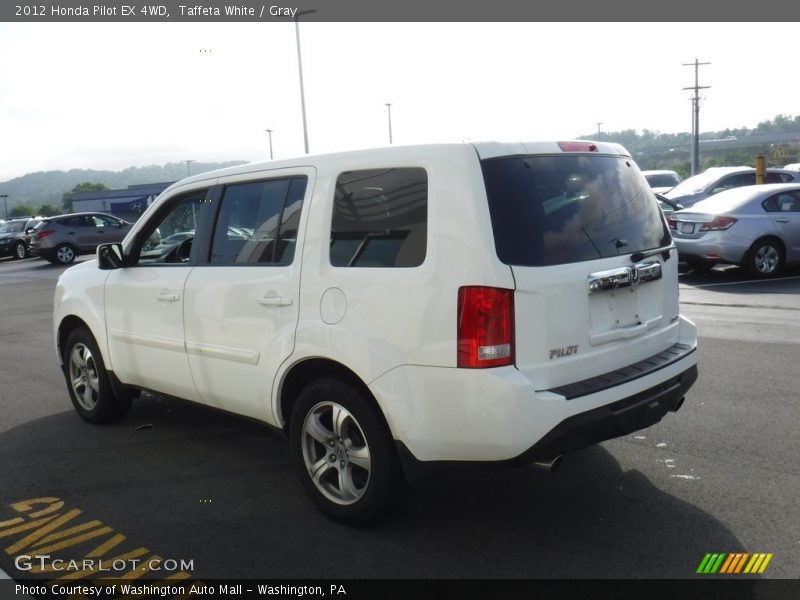 Taffeta White / Gray 2012 Honda Pilot EX 4WD