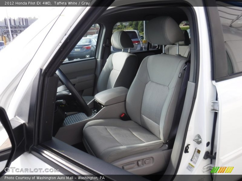 Taffeta White / Gray 2012 Honda Pilot EX 4WD