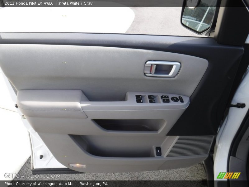 Taffeta White / Gray 2012 Honda Pilot EX 4WD