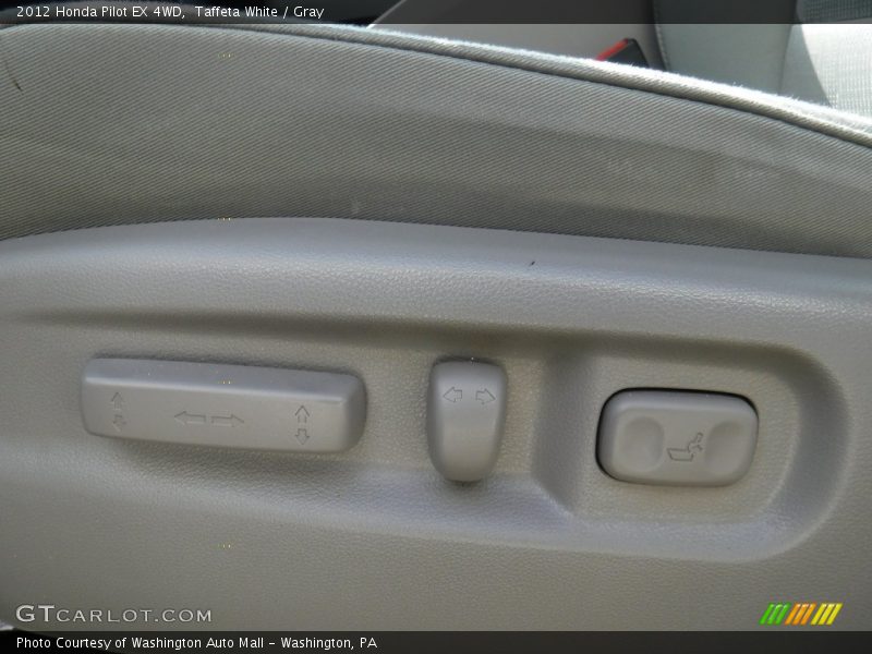 Taffeta White / Gray 2012 Honda Pilot EX 4WD