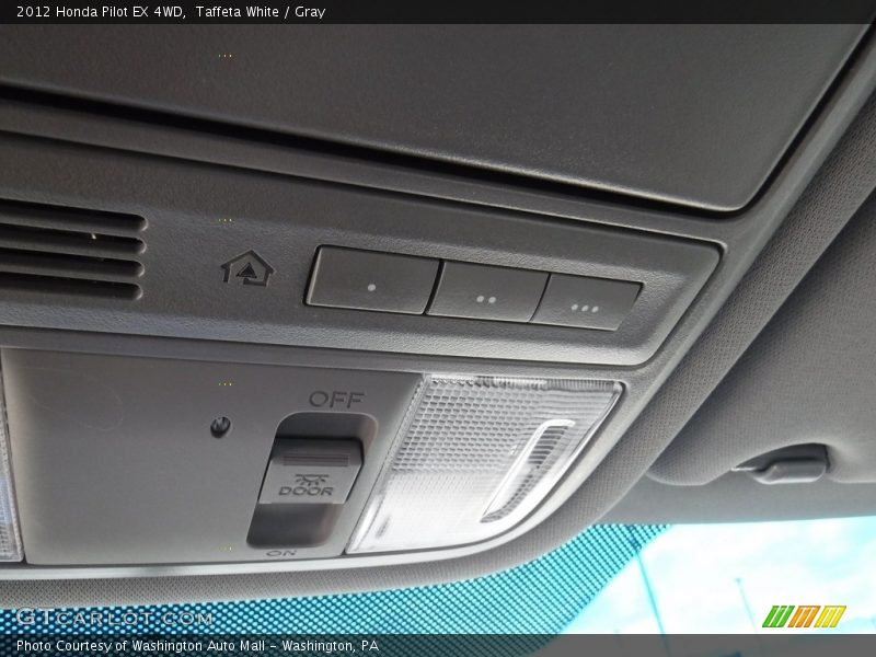 Taffeta White / Gray 2012 Honda Pilot EX 4WD