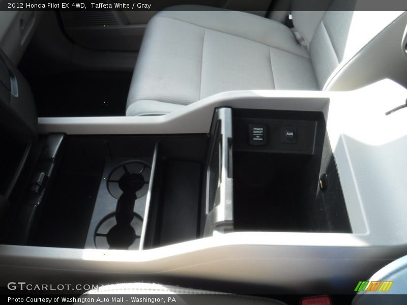Taffeta White / Gray 2012 Honda Pilot EX 4WD