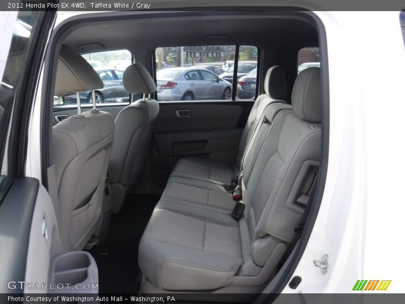 Taffeta White / Gray 2012 Honda Pilot EX 4WD