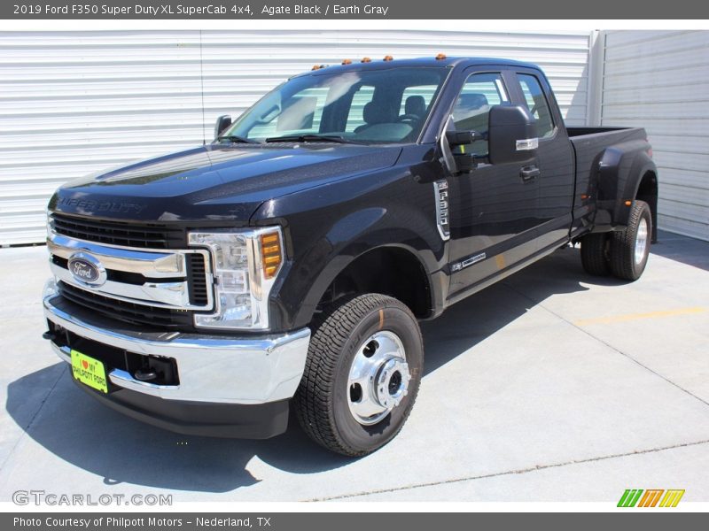 Agate Black / Earth Gray 2019 Ford F350 Super Duty XL SuperCab 4x4
