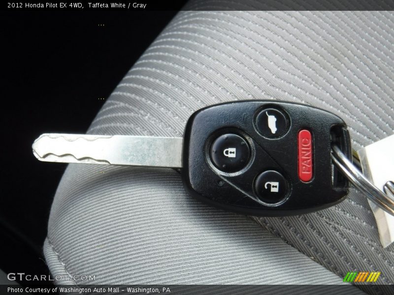 Taffeta White / Gray 2012 Honda Pilot EX 4WD