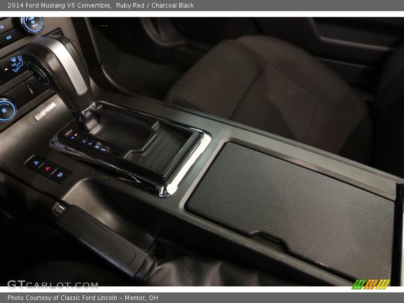 Ruby Red / Charcoal Black 2014 Ford Mustang V6 Convertible