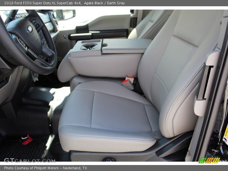 Agate Black / Earth Gray 2019 Ford F350 Super Duty XL SuperCab 4x4