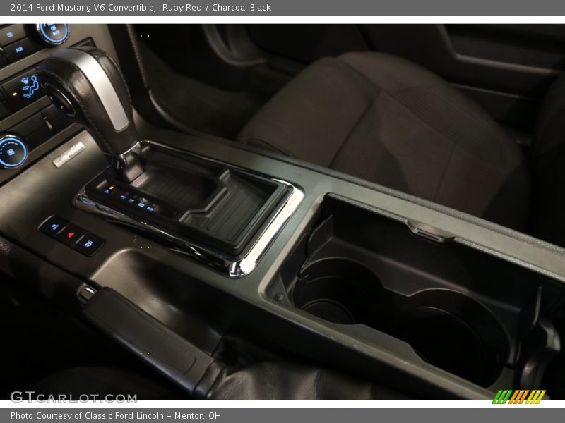 Ruby Red / Charcoal Black 2014 Ford Mustang V6 Convertible
