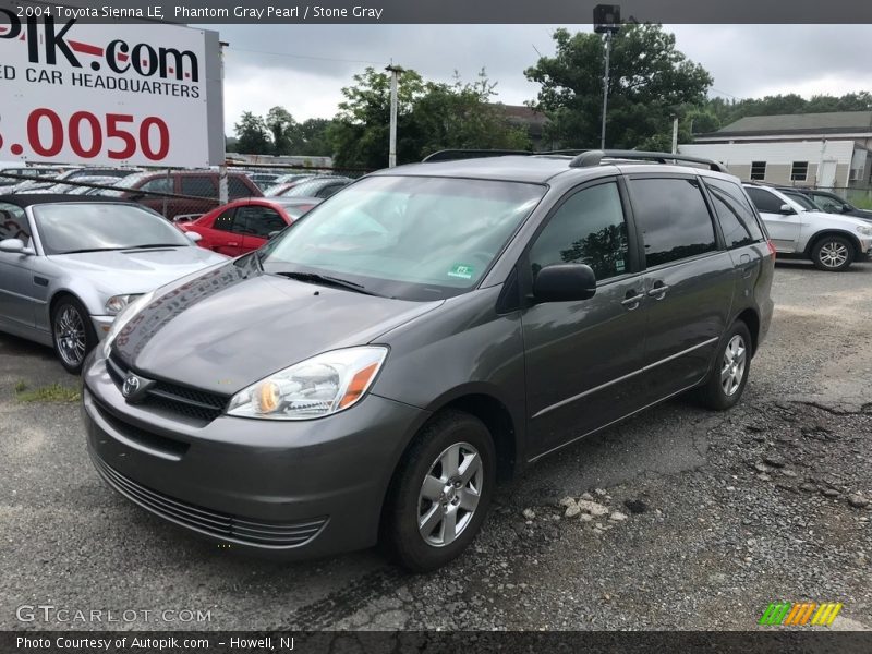 Phantom Gray Pearl / Stone Gray 2004 Toyota Sienna LE