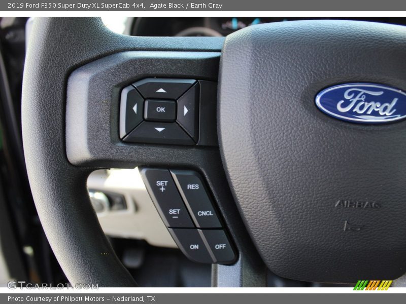 Agate Black / Earth Gray 2019 Ford F350 Super Duty XL SuperCab 4x4