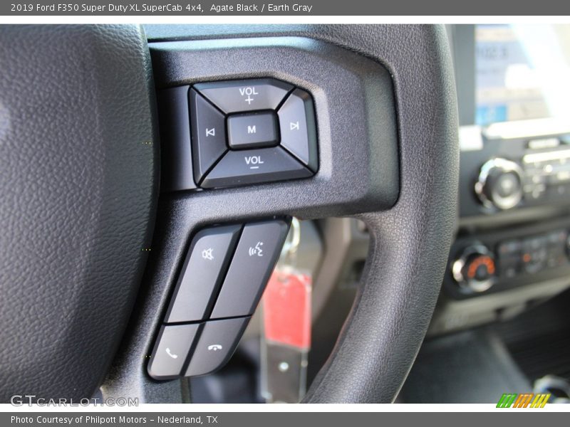 Agate Black / Earth Gray 2019 Ford F350 Super Duty XL SuperCab 4x4