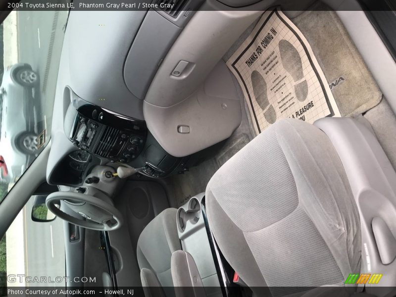 Phantom Gray Pearl / Stone Gray 2004 Toyota Sienna LE