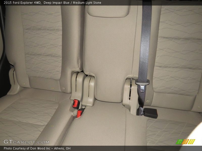 Deep Impact Blue / Medium Light Stone 2015 Ford Explorer 4WD