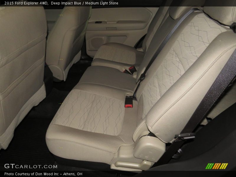 Deep Impact Blue / Medium Light Stone 2015 Ford Explorer 4WD