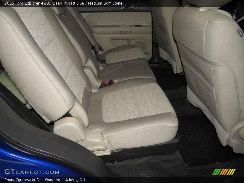 Deep Impact Blue / Medium Light Stone 2015 Ford Explorer 4WD