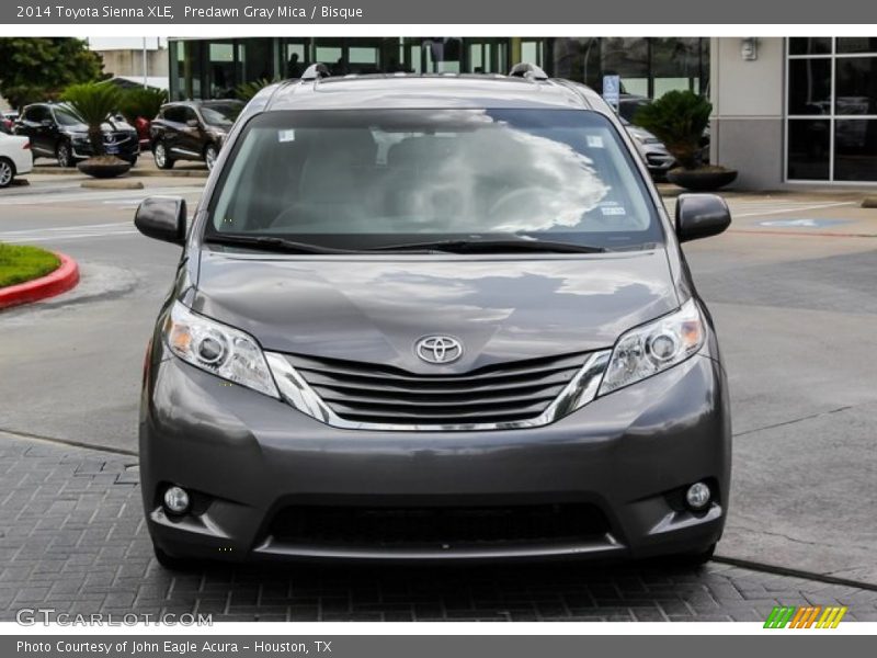 Predawn Gray Mica / Bisque 2014 Toyota Sienna XLE