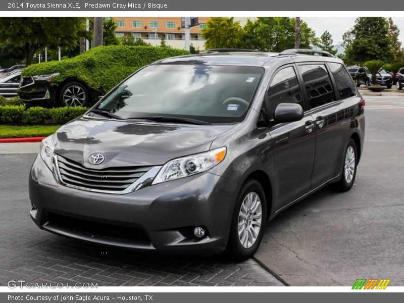 Predawn Gray Mica / Bisque 2014 Toyota Sienna XLE