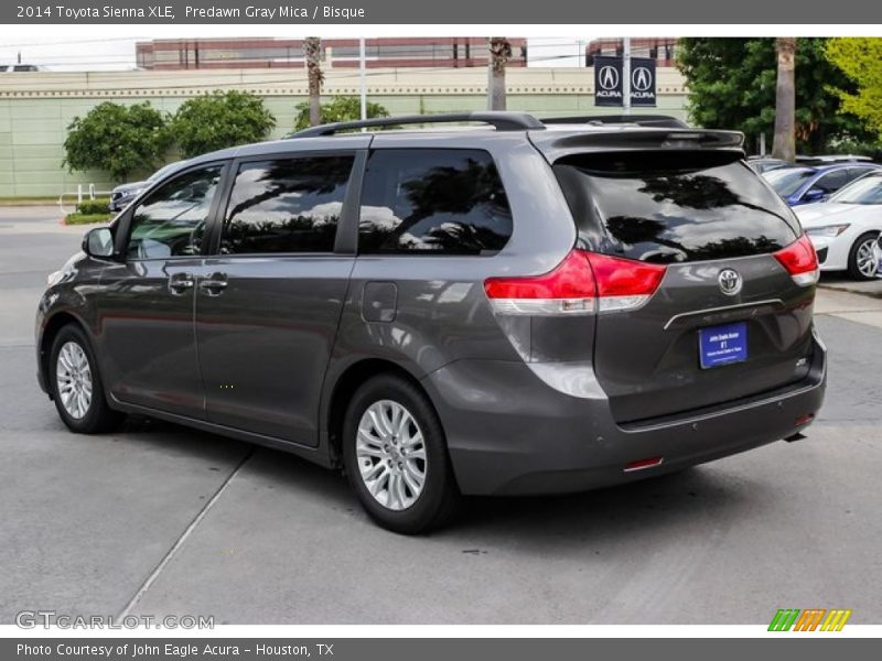 Predawn Gray Mica / Bisque 2014 Toyota Sienna XLE