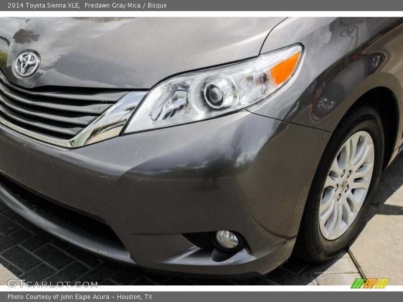 Predawn Gray Mica / Bisque 2014 Toyota Sienna XLE
