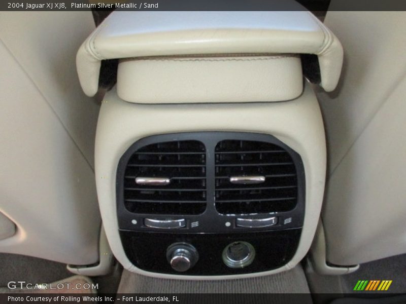 Platinum Silver Metallic / Sand 2004 Jaguar XJ XJ8