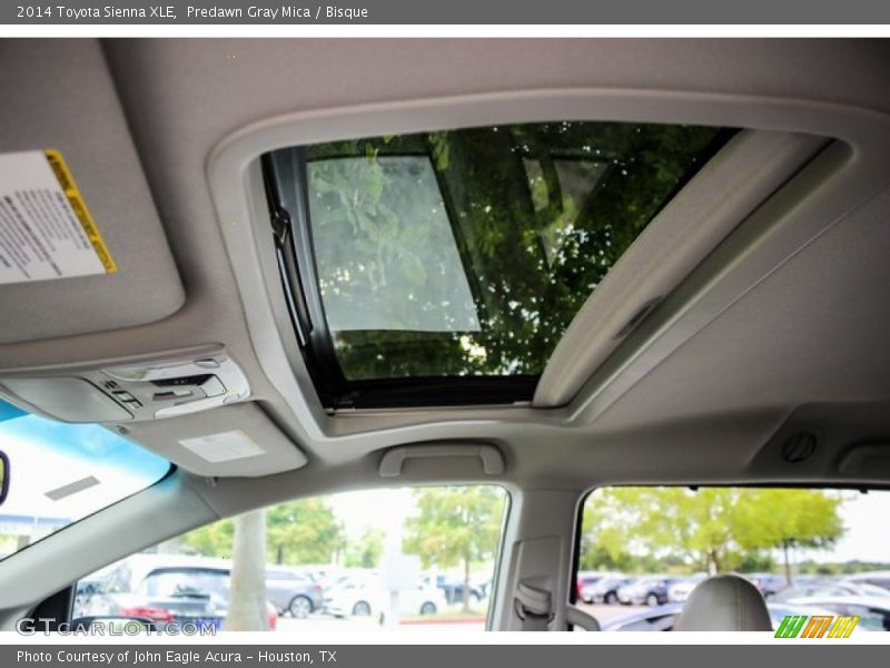 Predawn Gray Mica / Bisque 2014 Toyota Sienna XLE